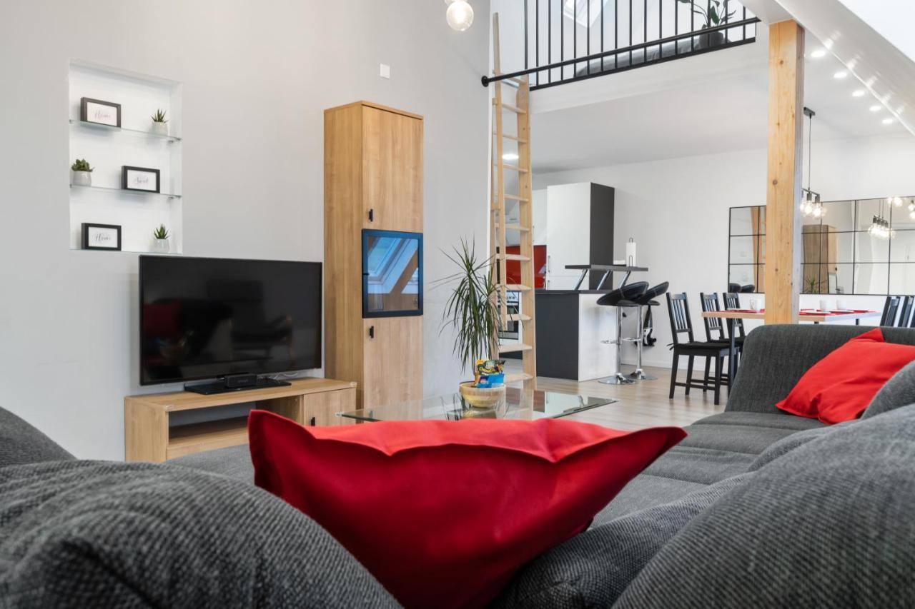 אסלוה Modernes 3-Zimmer Loft Mit Balkon Hennesee 5 Min מראה חיצוני תמונה